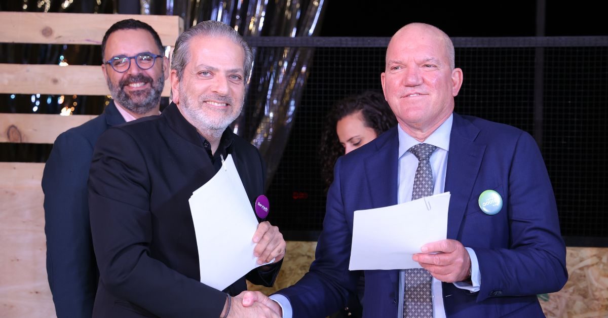 COO of Berytech Maroun Chammas with Ambassador of Netherlands